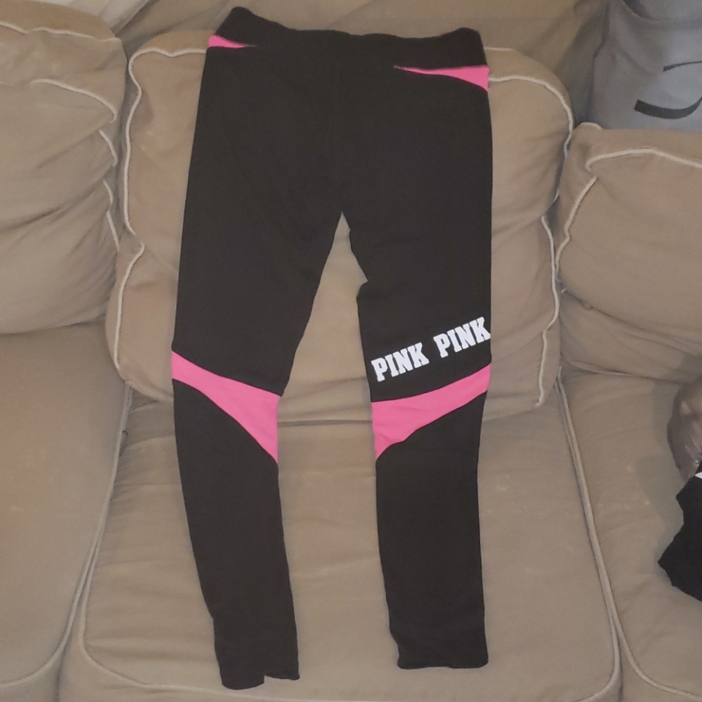 Ladies pink leggings - Picture 3 of 6